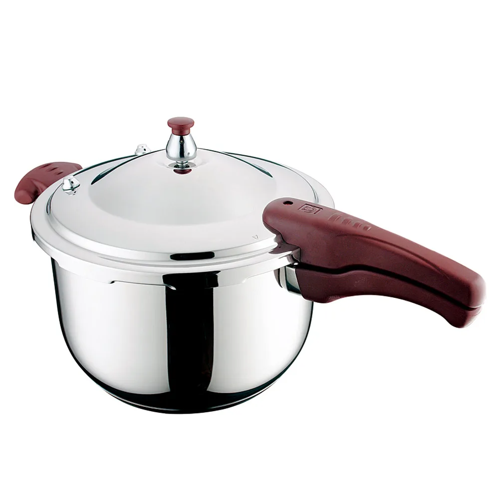 Anti-Scald Polished Pressure Cooker view 3