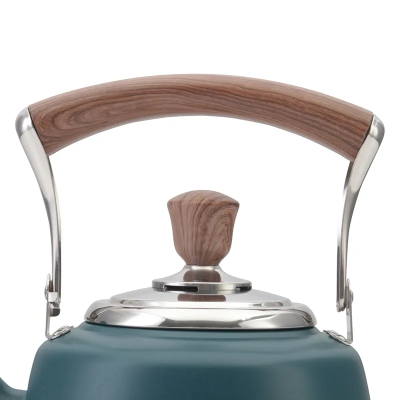 Nordic Wood-Grain Matte Kettle view 3